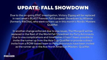 BLAST Premier Fall Showdown: TheMongolz Drop Out, Victory Zigzag Disqualified