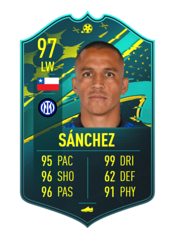 FIFA 23 Alexis Sanchez Player Moments Objectives