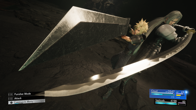 Cloud and Sephiroth team up in battle in Final Fantasy 7 Rebirth