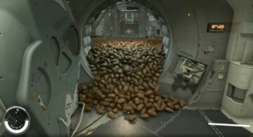 Starfield player stuffs thousands of potatoes into a room to marvel at how much better Bethesda's physics have gotten