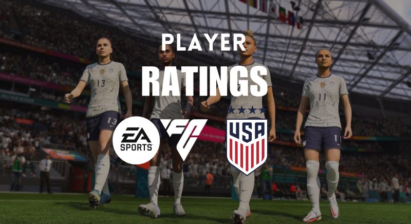 USWNT EA FC 24 Player Ratings Revealed