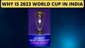 Why is 2023 World Cup in India