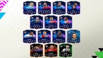 All Road to the Knockout cards and what they need to be upgraded in EA Sports FC 24
