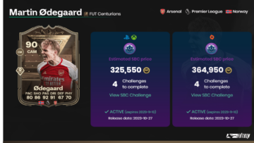 Martin Odegaard FC 24: How to Complete the Centurions SBC