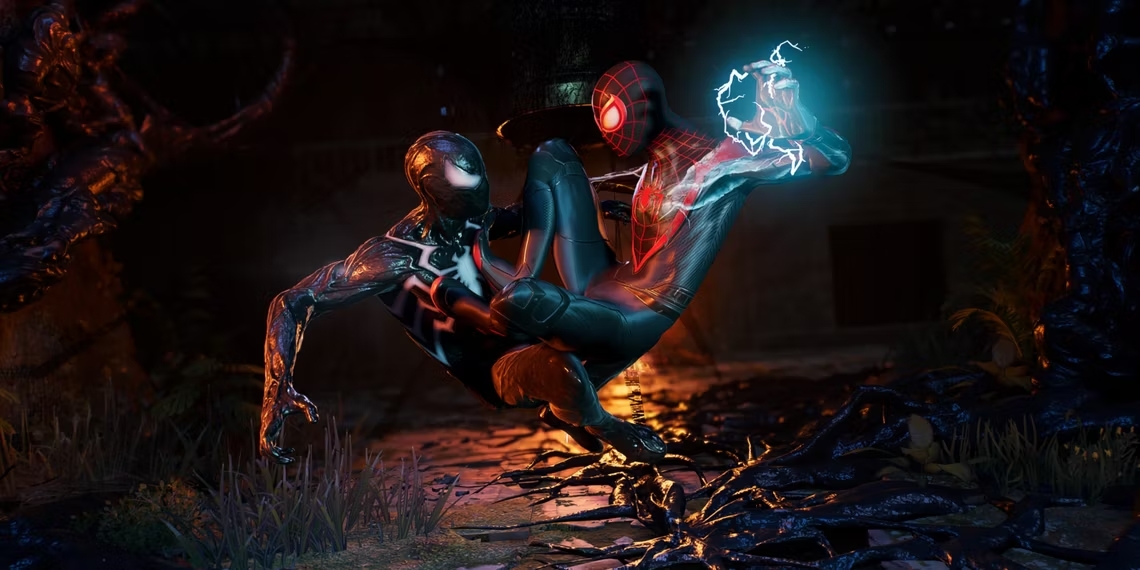 marvel's spider-man 2 symbiote spider-man