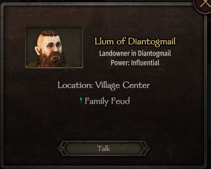 Mount and Blade II: Bannerlord Family Feud Quest Guide