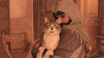 No, it's not your imagination - Assassin's Creed Mirage includes a cat with the Assassin's Emblem on his nose