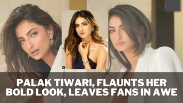 Palak Tiwari Flaunts her Bold Look, Leaves Fans in Awe