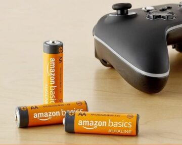 Don't forget batteries! Get 48 Amazon Basics AA batteries for just $13