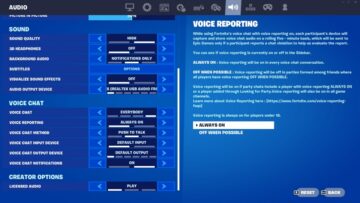 Epic Adds Fortnite Voice Reporting to Matches With Minors - PlayStation LifeStyle
