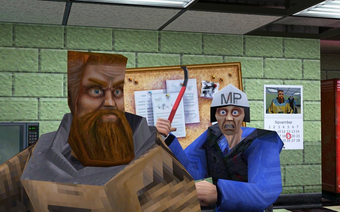 A screenshot from Half-Life's 25th Anniversary Update.