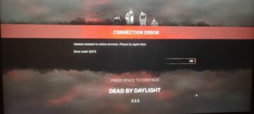 How To Fix The Dead By Daylight Error Code 8012