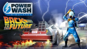 PowerWash Simulator unveils Back to the Future Special Pack DLC