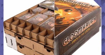 What do you get for the board gamer with everything? Custom laser-cut box inserts from SMONEX — all on sale