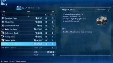 Where to find a Magic Camera or RIRICA for replication in Star Ocean The Second Story R