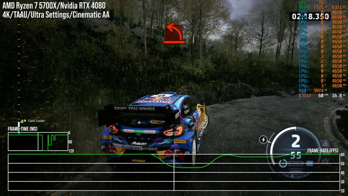 a stutter on the pc version of ea sports wrc