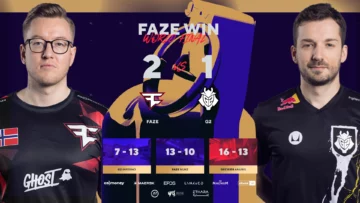 FaZe comeback against G2 to reach Semi-Finals of Blast World Premier
