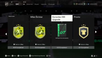 FC 24 How to complete Dynasties 100 Upgrade SBC - Costs & Solutions