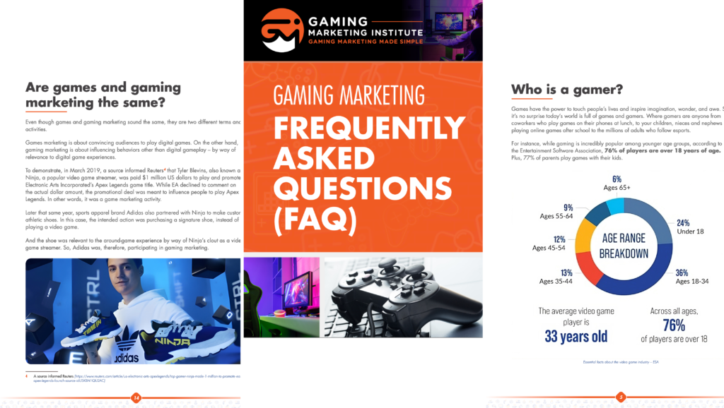 گزارش سوالات متداول بازاریابی بازی - گروه ورزش