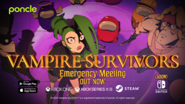 Gather your Crewmates for Vampire Survivors: Emergency Meeting | TheXboxHub