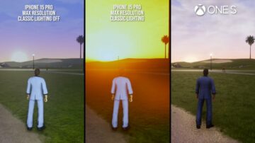 Grand Theft Auto: The Trilogy - The Definitive 에디션이 iPhone에서 테스트되었습니다.