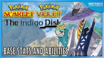 Indigo Disk new Pokemon base stats, typing, and Abilities revealed