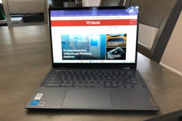 بررسی Lenovo Flex 5i Chromebook Plus: لوکس و مقرون به صرفه 2 در 1