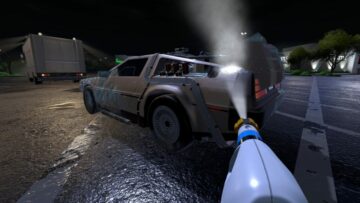 Powerwash Simulator Back To The Future DLC Review - Time Travel is Messy - MonsterVine