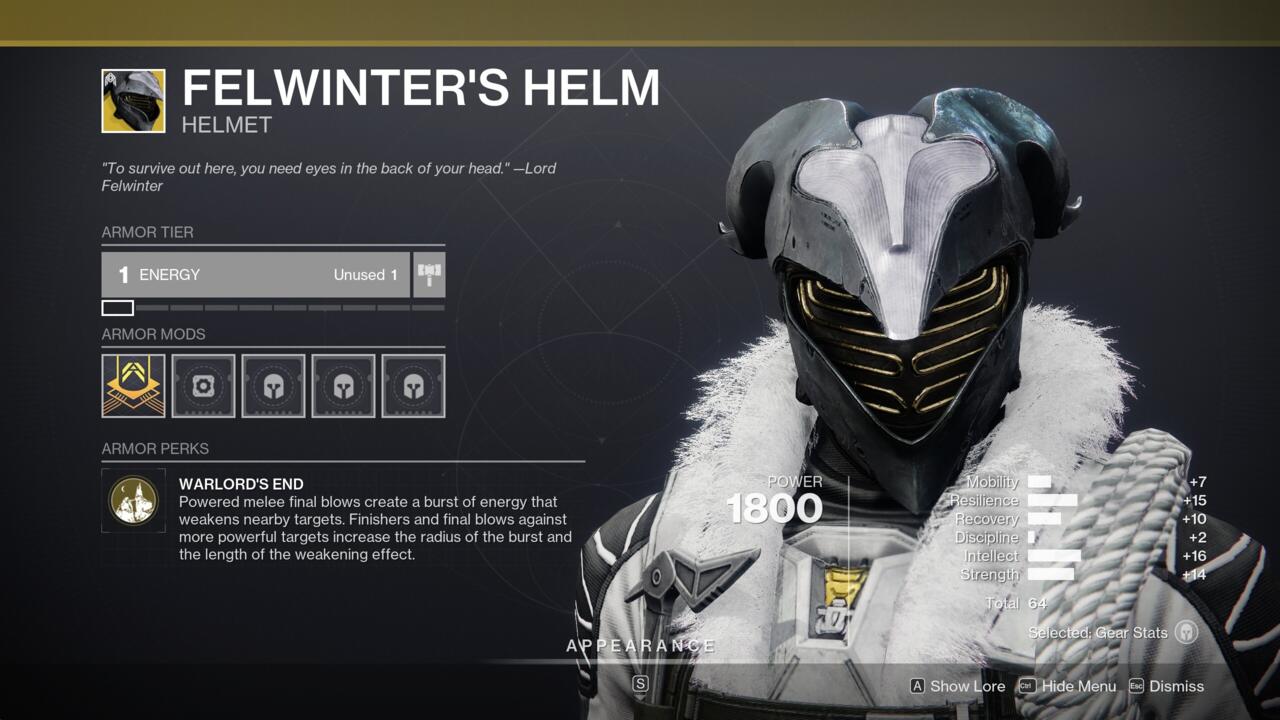 Felwinter's Helm