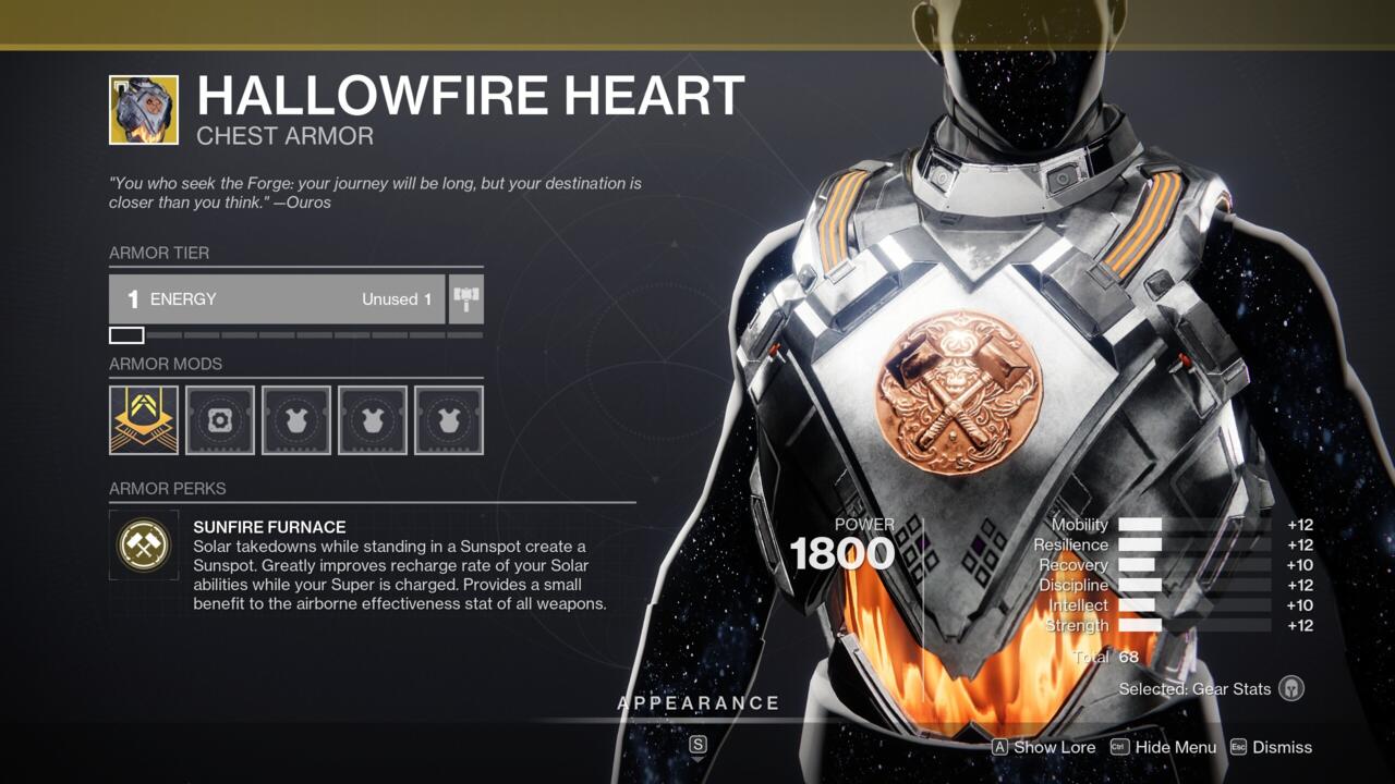 Hallowfire Heart