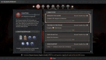 Diablo 4 Season 3: All Seasonal Journey Rewards And Objectives