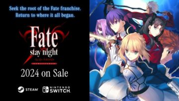 Fate/Stay Night Remastered announced for Switch