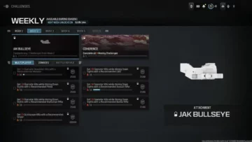 How to get JAK Bullseye in Modern Warfare 3