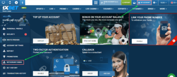 How to Withdraw from 1xBet Sierra Leone - Sports Betting Tricks