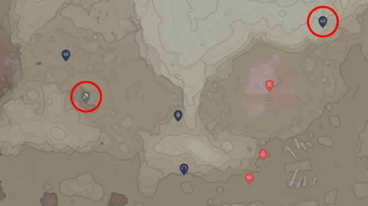 Enshrouded Nomad Highlands Tin Locations