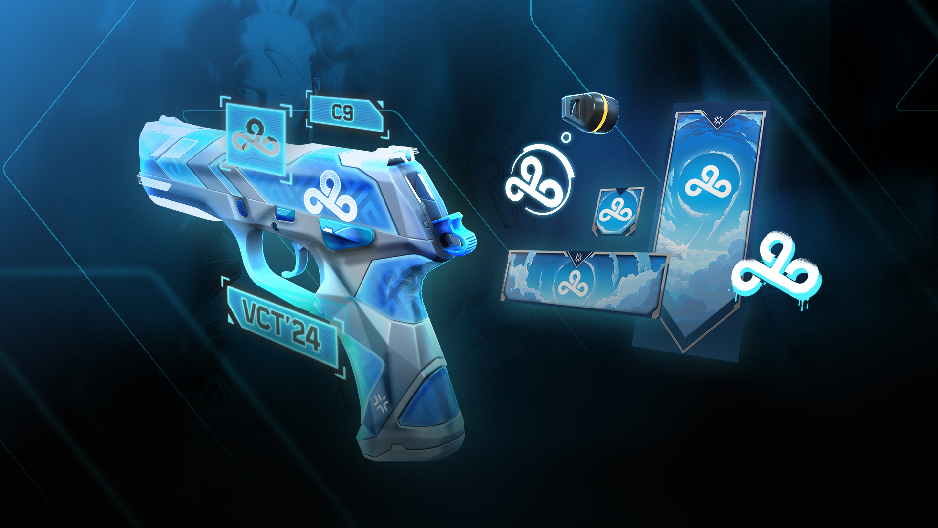 Cloud 9 VCT Team Capsule. (Image Credits: Riot Games)