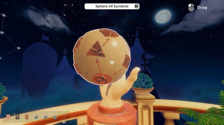Sphere Of Symbols In Escape Simulator