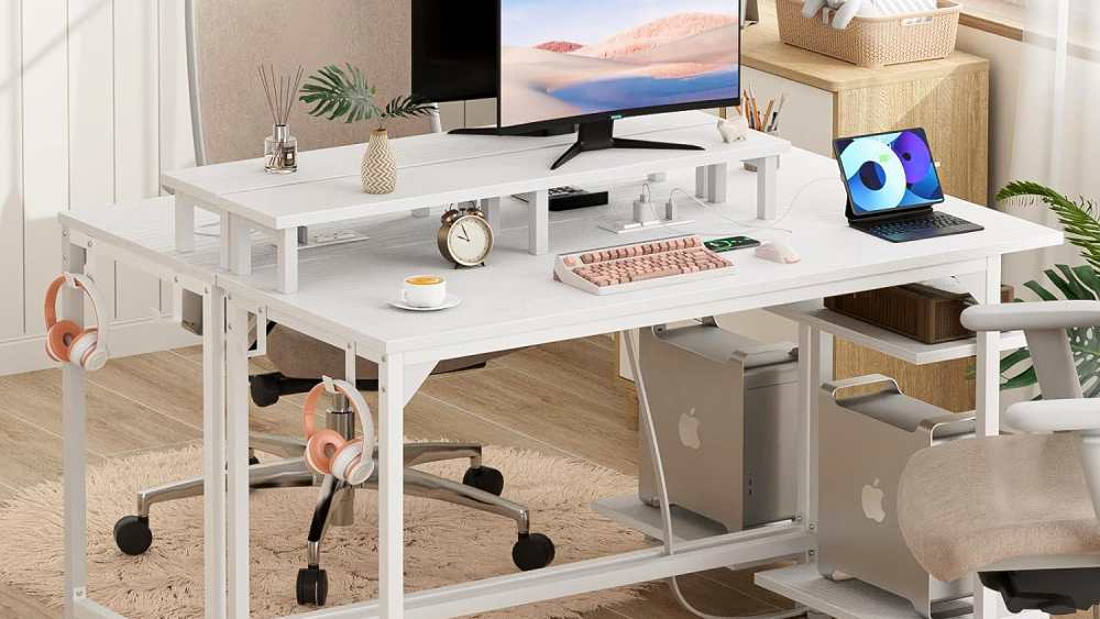 Furologee White Desk
