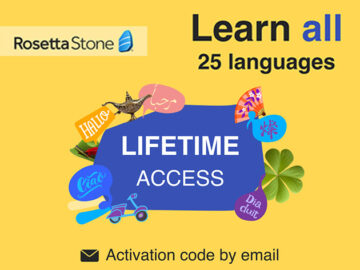 Get Rosetta Stone and StackSkills Unlimited for nearly $700 off