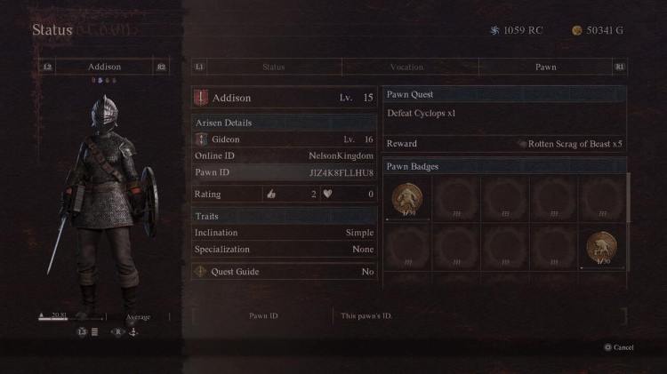 How to find and use a Pawn ID in Dragon's Dogma 2
