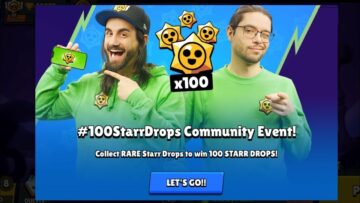 It's Raining Free Starr Drops At The Brawl Stars #100StarrDrops Community Event!