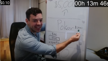 کوین مارتین در چالش "Poker From Zero" 500 دلار کسب می کند