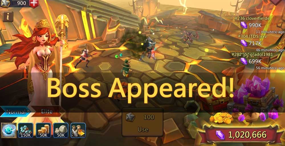 Boss Appeared in Labyrinth
