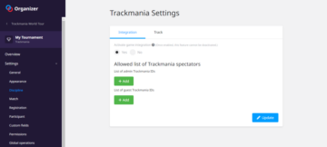 Manage your Trackmania matches and results with Toornament