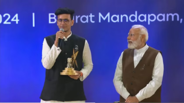 PM Modi Honors اینسان را با جایزه National Gaming Creator Award 2024 برانگیخت