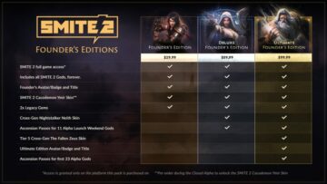 SMITE 2 Founder’s Editions Revealed in Patch 11.3 Update Show