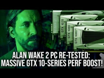 پچ آینده Alan Wake 2 عملکرد سری 10 GTX را به شدت بهبود می بخشد