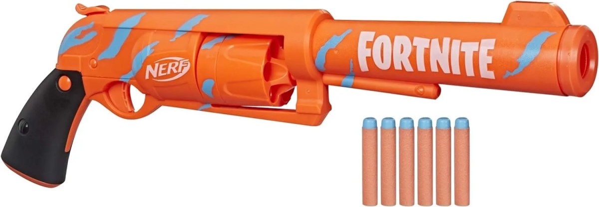 NERF Fortnite 6-SH Dart Blaster - ผ้าพันพัลส์ลายพราง