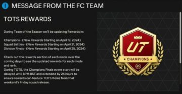نحوه ادعای بازیکنان Red TOTS در قهرمانان EA FC 24