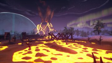 Mining and base-building sandbox Hydroneer has a sprawling new expansion of volcanos and glaciers